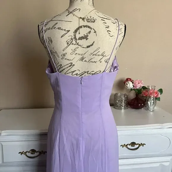 Lilac evening gown - Picture 7 of 7